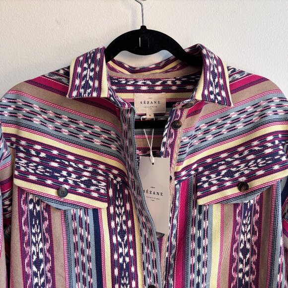 *NWT* Sézane Charmaine Long Sleeve Tunic Dress – Size M - Picture 4 of 16